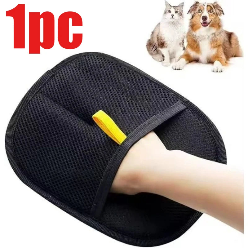 Pet Hair Remover Gloves for Dogs & Cats