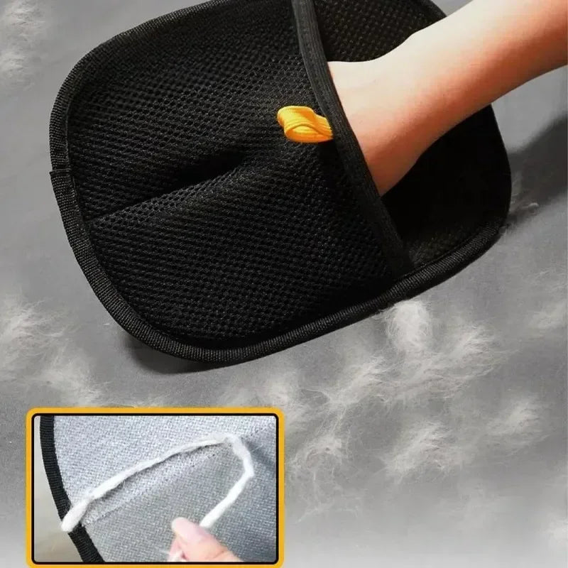 Pet Hair Removal Gloves for Dogs & Cats