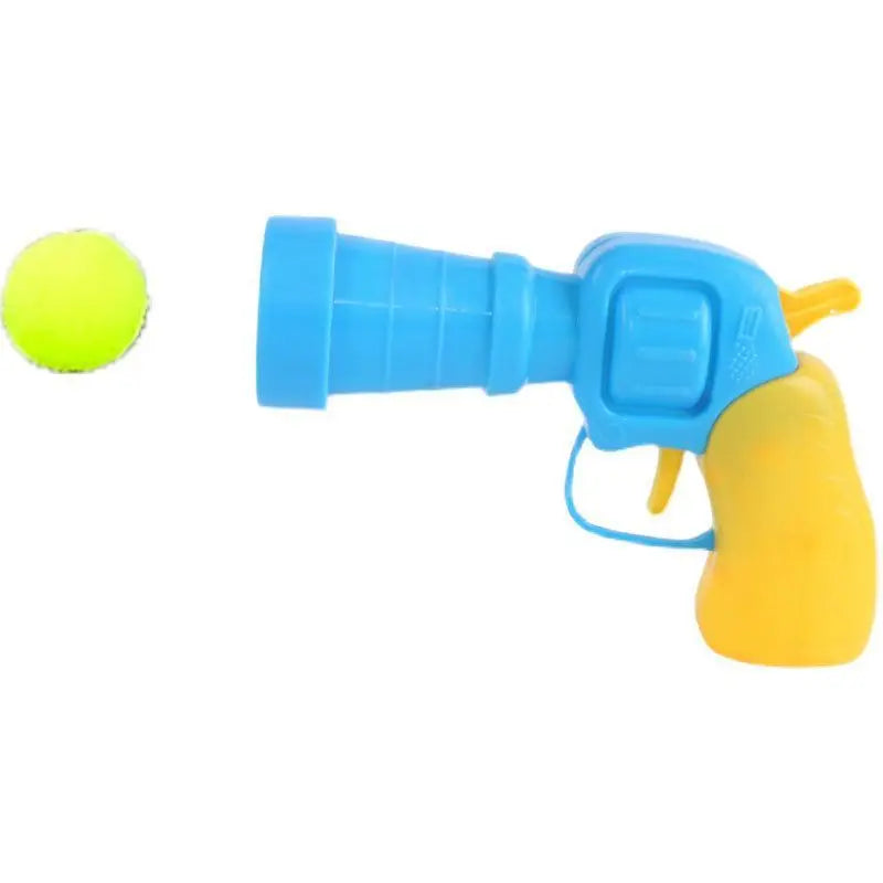 Cat Shooting Toy with Plush Balls