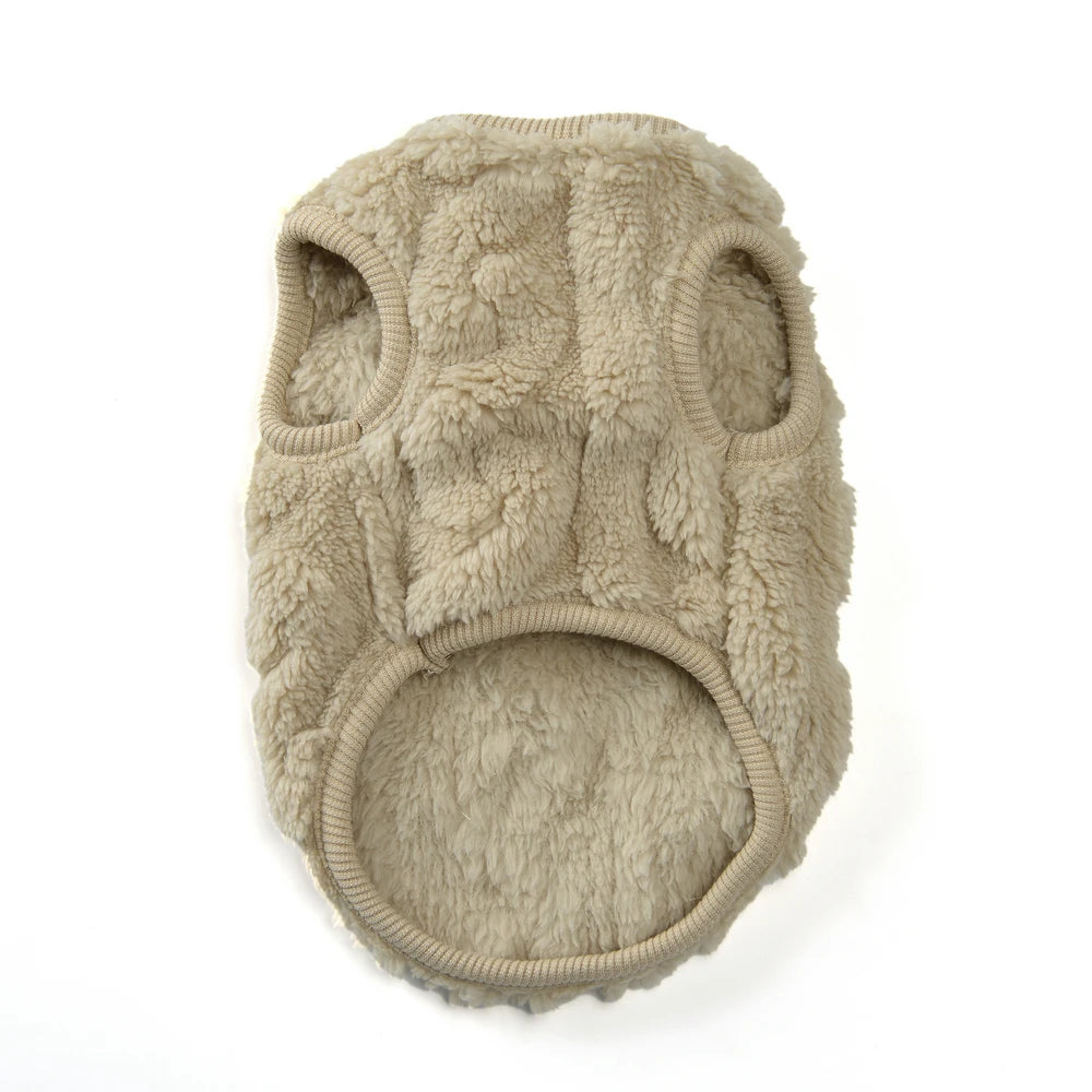 Fleece Warm Dog Vest