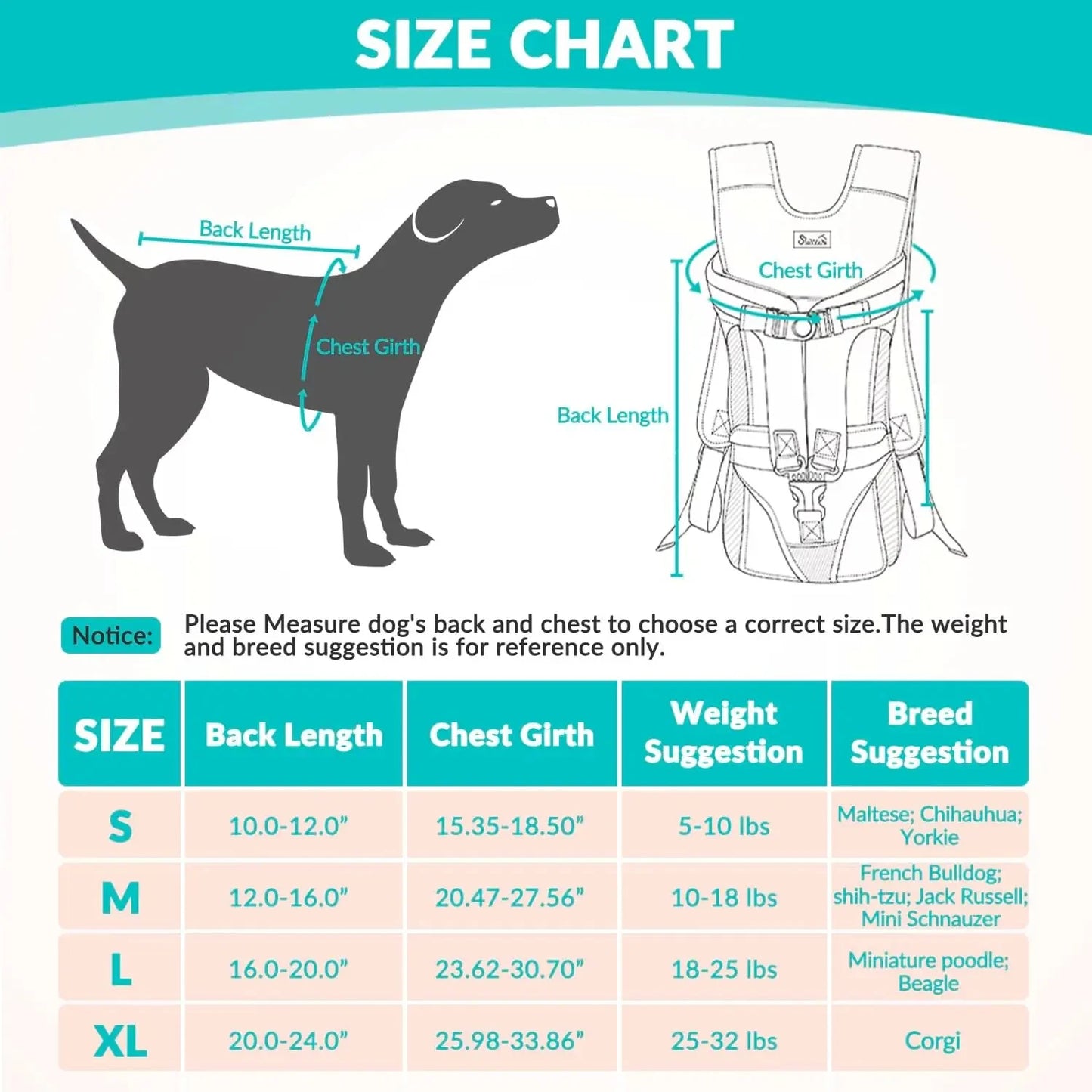 Outdoor Dog Carrier Backpack