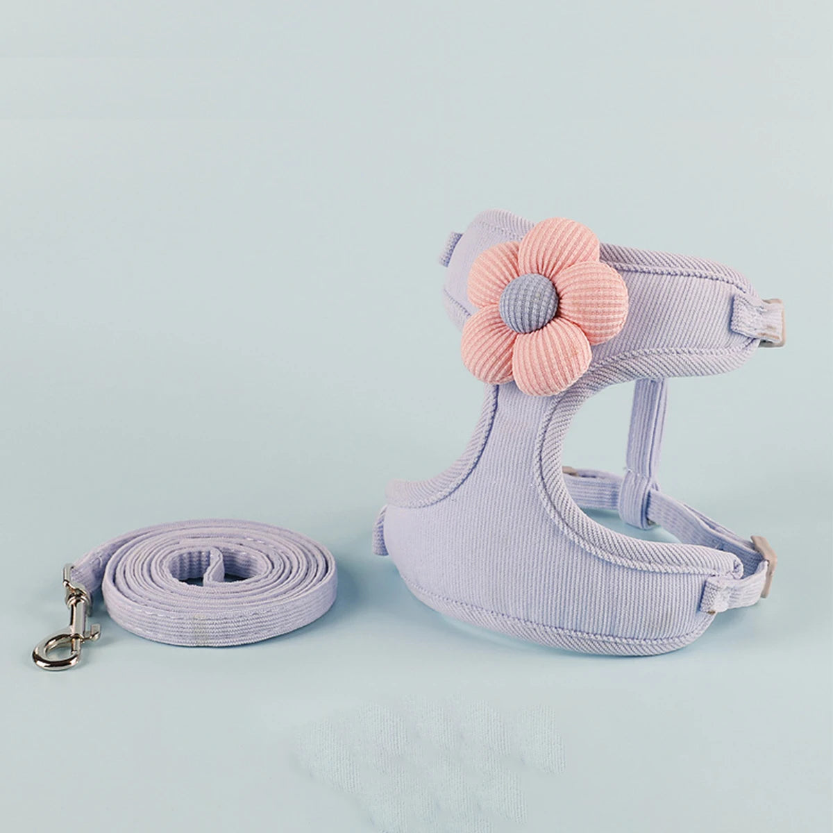 Adjustable Cat & Dog Harness Set