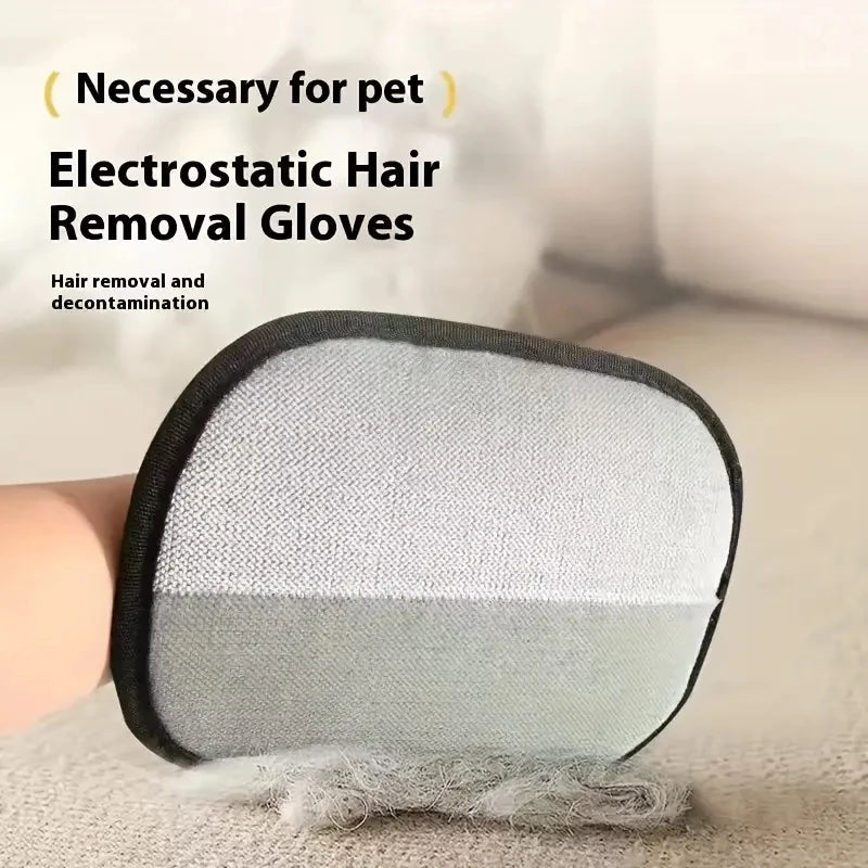 Pet Hair Remover Gloves for Dogs & Cats