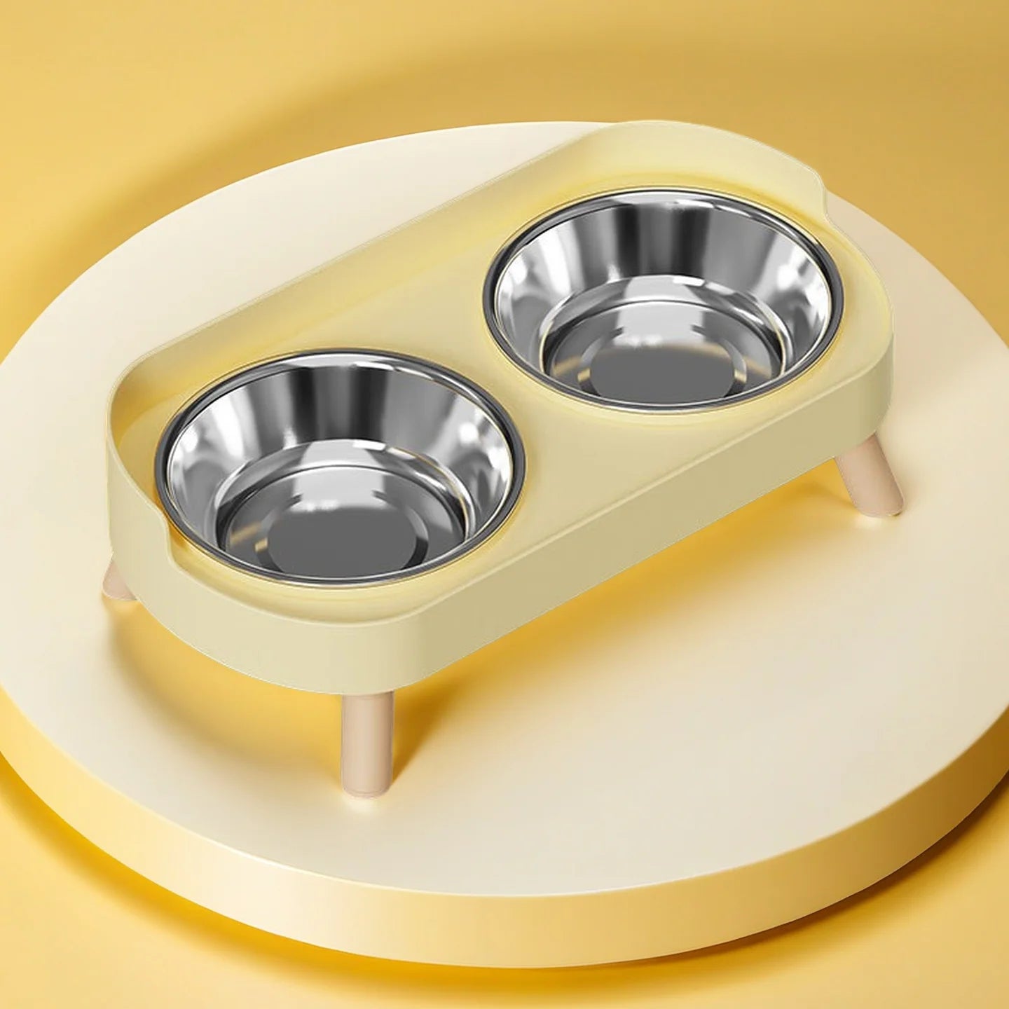 Stylish Elevated Feeder for Cats & Dogs
