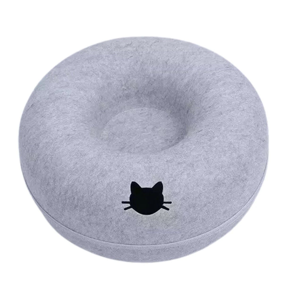Cozy Donut Bed for Cats