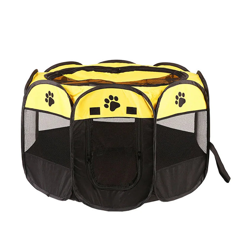 Foldable Pet Kennel for Cats & Dogs