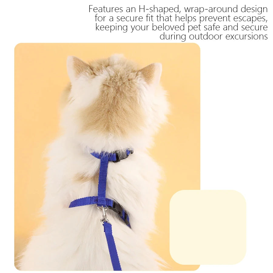 Adjustable Cat Vest Harness Nylon