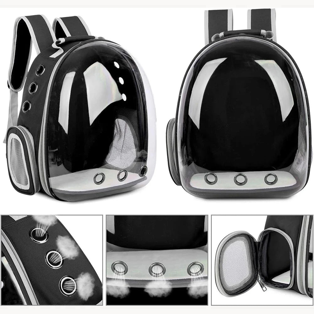 Breathable Cat Travel Backpack