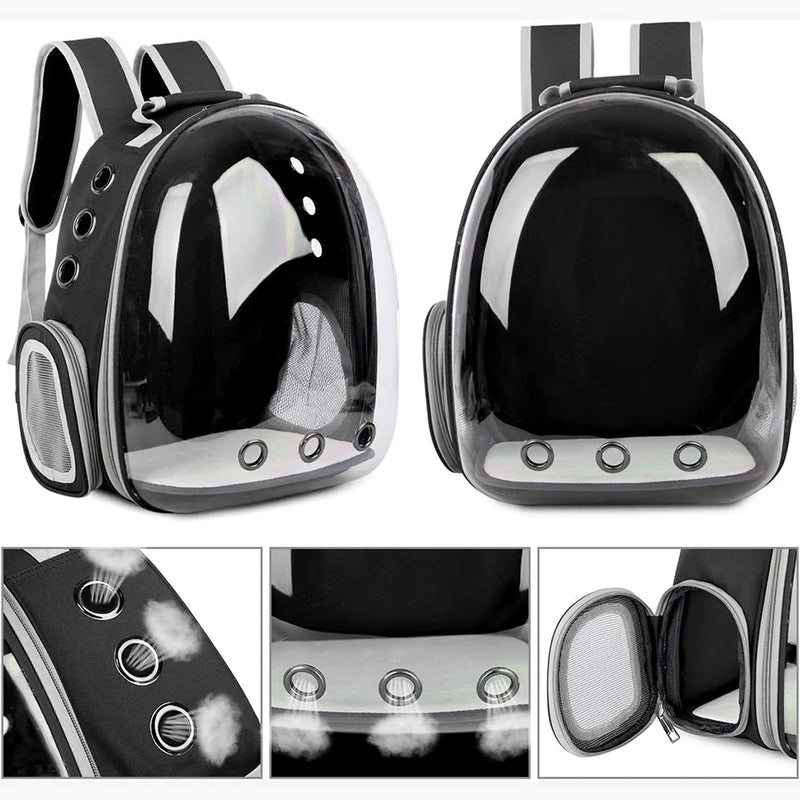 Breathable Cat Travel Backpack