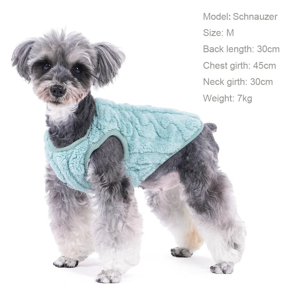Fleece Warm Dog Vest