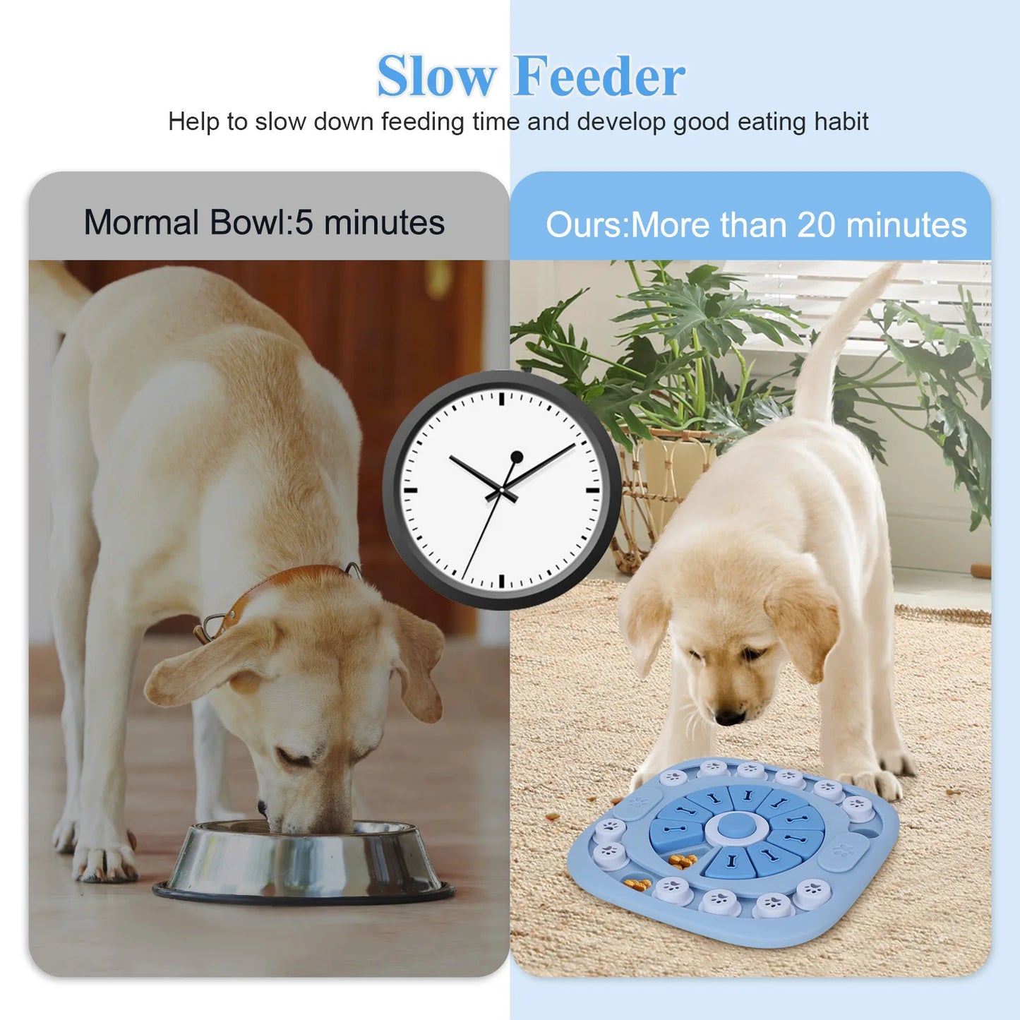 Interactive Dog Puzzle Toy Feeder