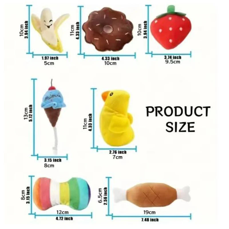 Soft Puppy Chewing Toys Set