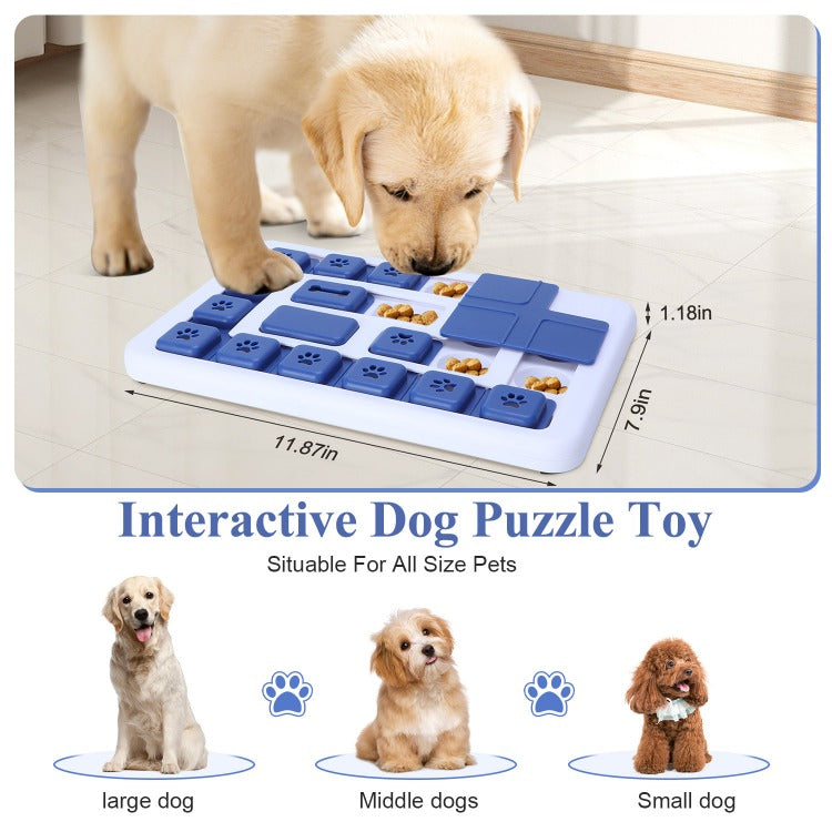Interactive Dog Puzzle Toy Feeder
