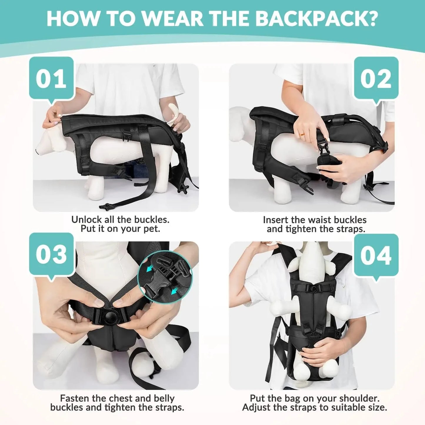 Outdoor Dog Carrier Backpack
