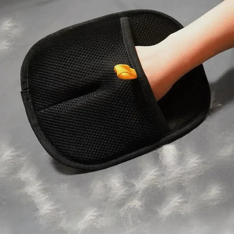 Pet Hair Removal Gloves for Dogs & Cats