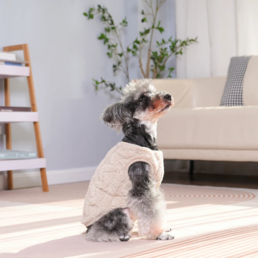 Fleece Warm Dog Vest