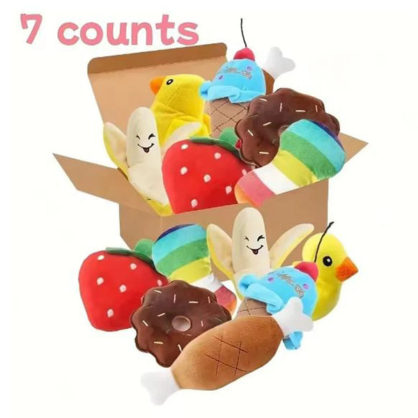 Soft Puppy Chewing Toys Set