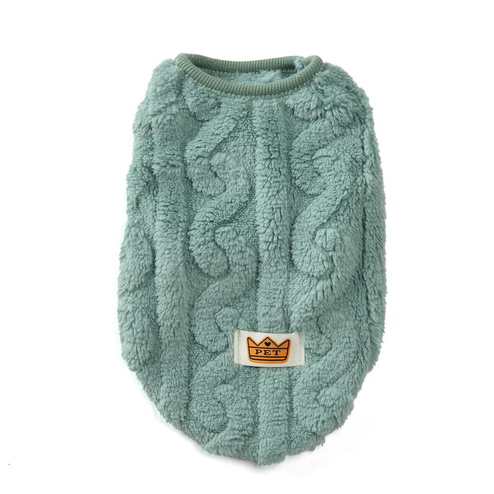 Fleece Warm Dog Vest