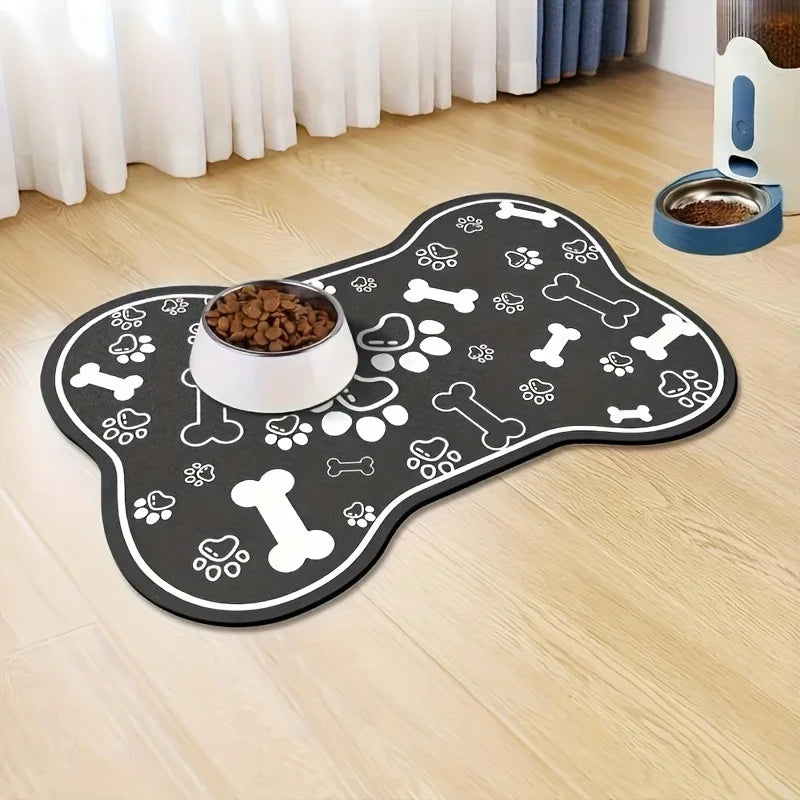 Quick-Drying Pet Food Mat