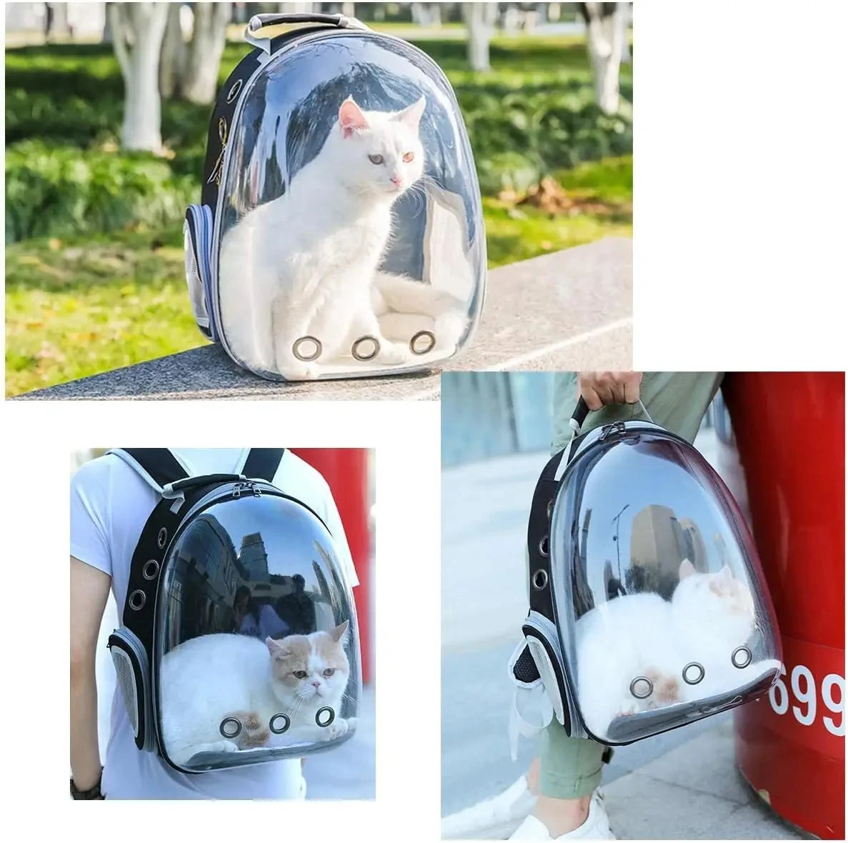 Breathable Cat Travel Backpack