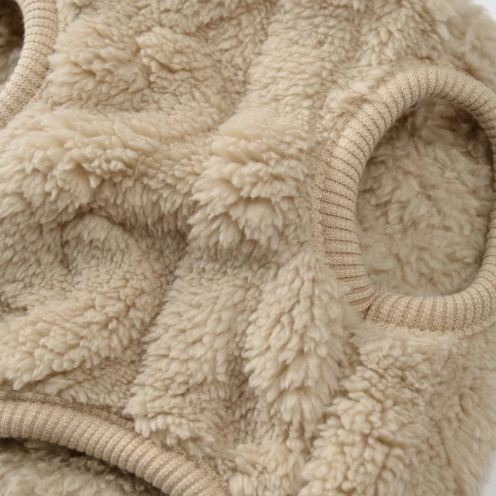 Fleece Warm Dog Vest