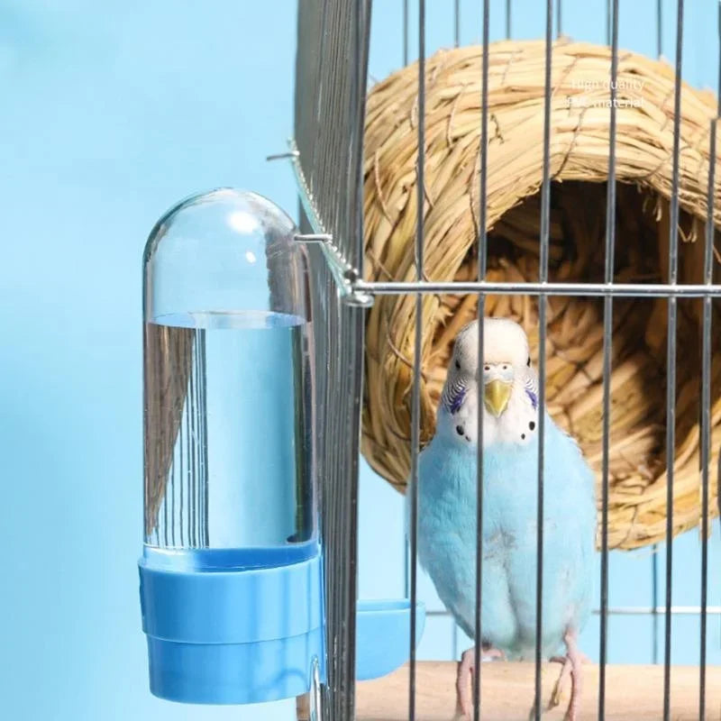 Pet Bird Feeder & Water Station