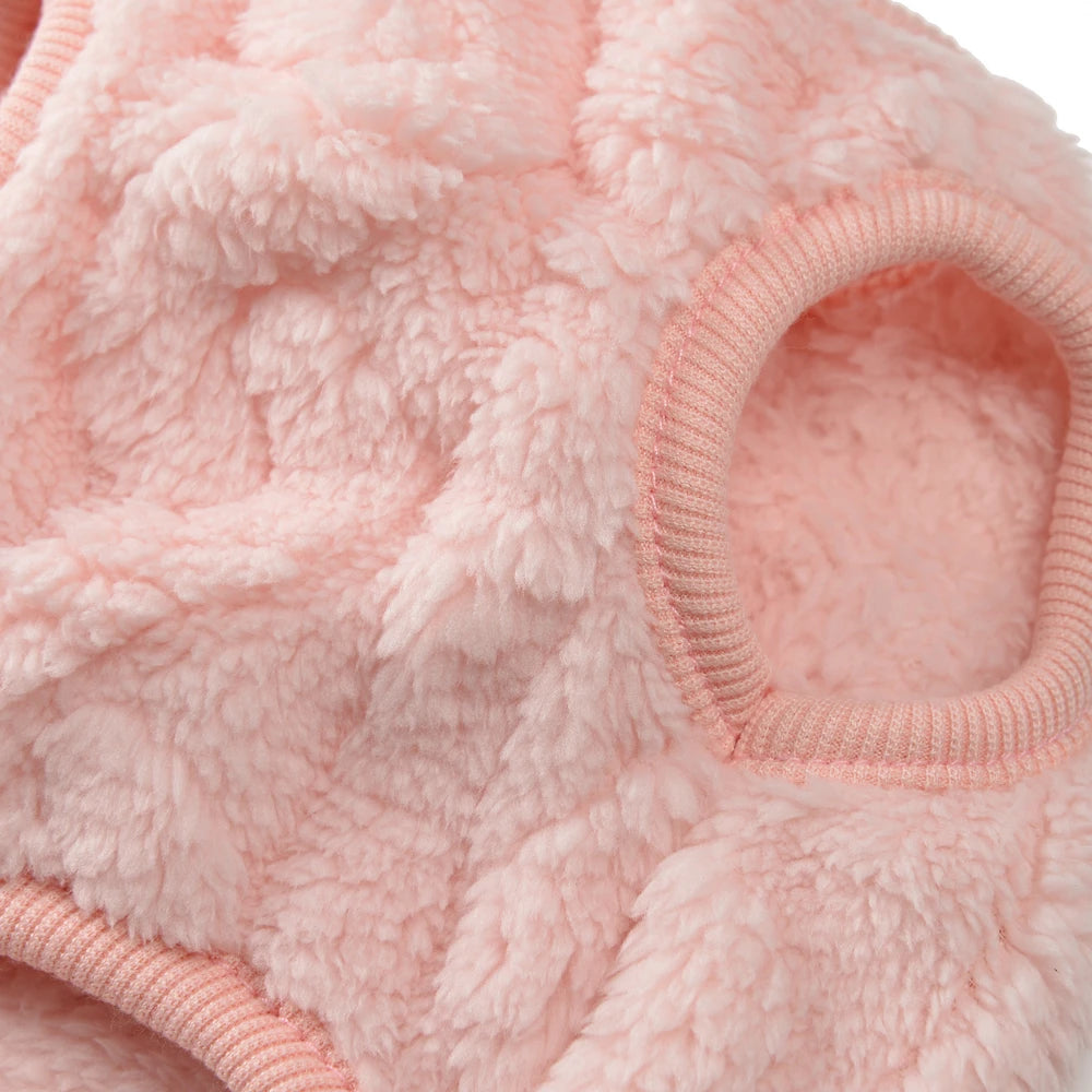 Fleece Warm Dog Vest