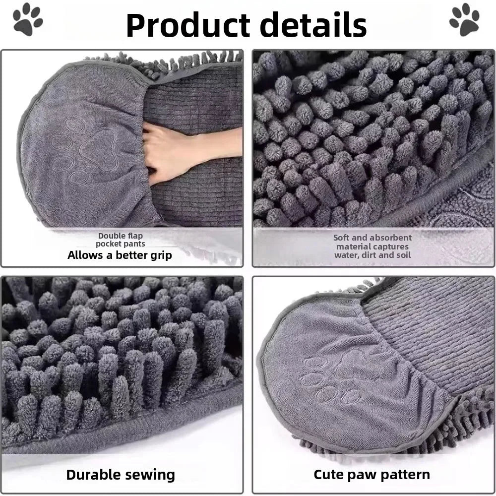 Convenient Pet Drying Towel