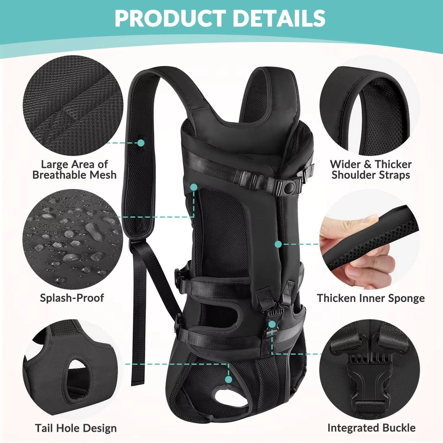 Outdoor Dog Carrier Backpack