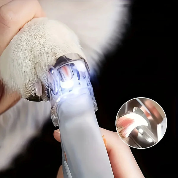 LED Pet Nail Clipper for Cats & Dogs