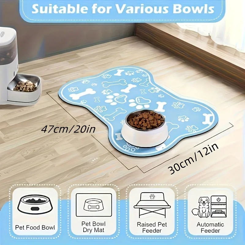 Quick-Drying Pet Food Mat