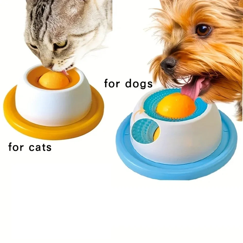 Slow Feeding Silicone Pet Plate