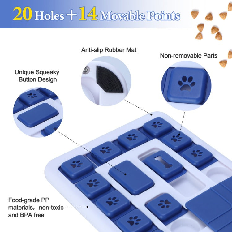 Interactive Dog Puzzle Toy Feeder