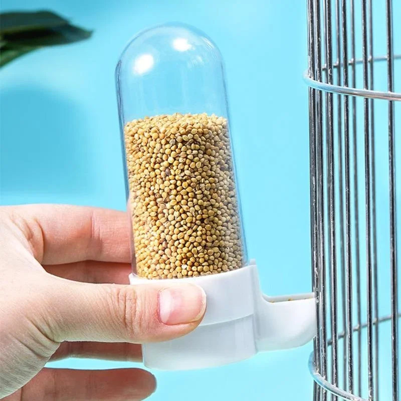 Pet Bird Feeder & Water Station