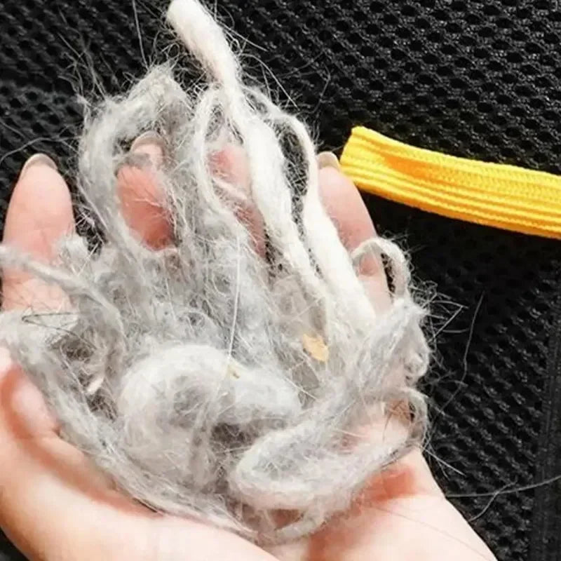 Pet Hair Removal Gloves for Dogs & Cats