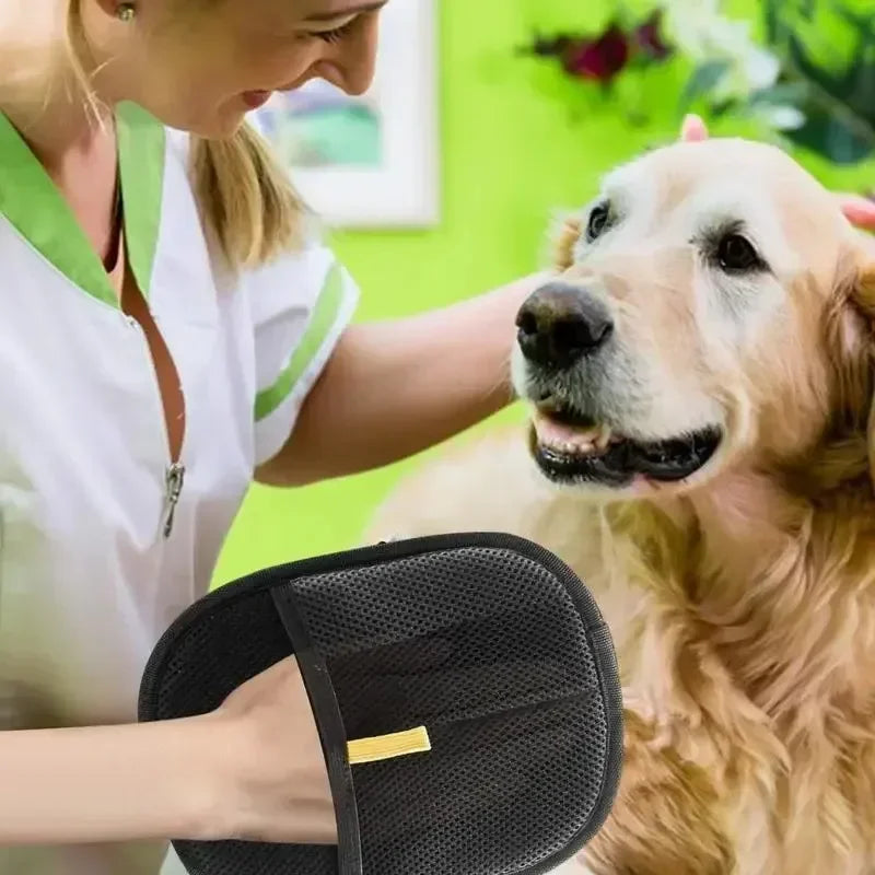 Pet Hair Removal Gloves for Dogs & Cats
